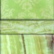 Панель ПВХ с цифровой печатью "Барокко Зеленый" 2700x250x9 мм