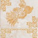 Комплект панелей ПВХ с цифровой печатью "Жар-Птица Золотая" 2700x250x9 мм, 2 шт