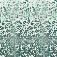Панель ПВХ с цифровой печатью "Мозаика Малахит" фон 2700x250x9 мм