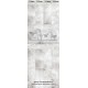 Комплект панелей ПВХ с цифровой печатью "Дель Маре и Грис - Безмятежность" 2700x250x9 мм, 4 шт