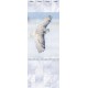 Комплект панелей ПВХ с цифровой печатью "Зимние Узоры - Сова" вставка 2700x250x9 мм, 4 шт