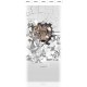 Комплект ламинированных панелей ПВХ с цифровой печатью "Орхидея Классик - Барс" вставка 2700x250x9 мм, 5 шт