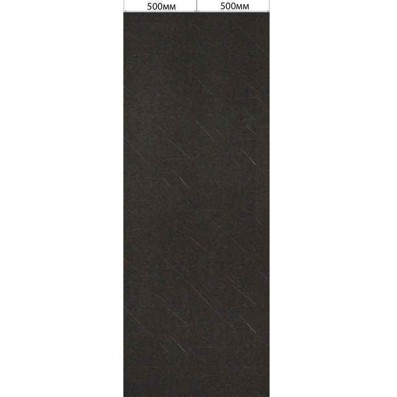 Ламинированная панель ПВХ Мрамор Темный 2700x500x9 мм